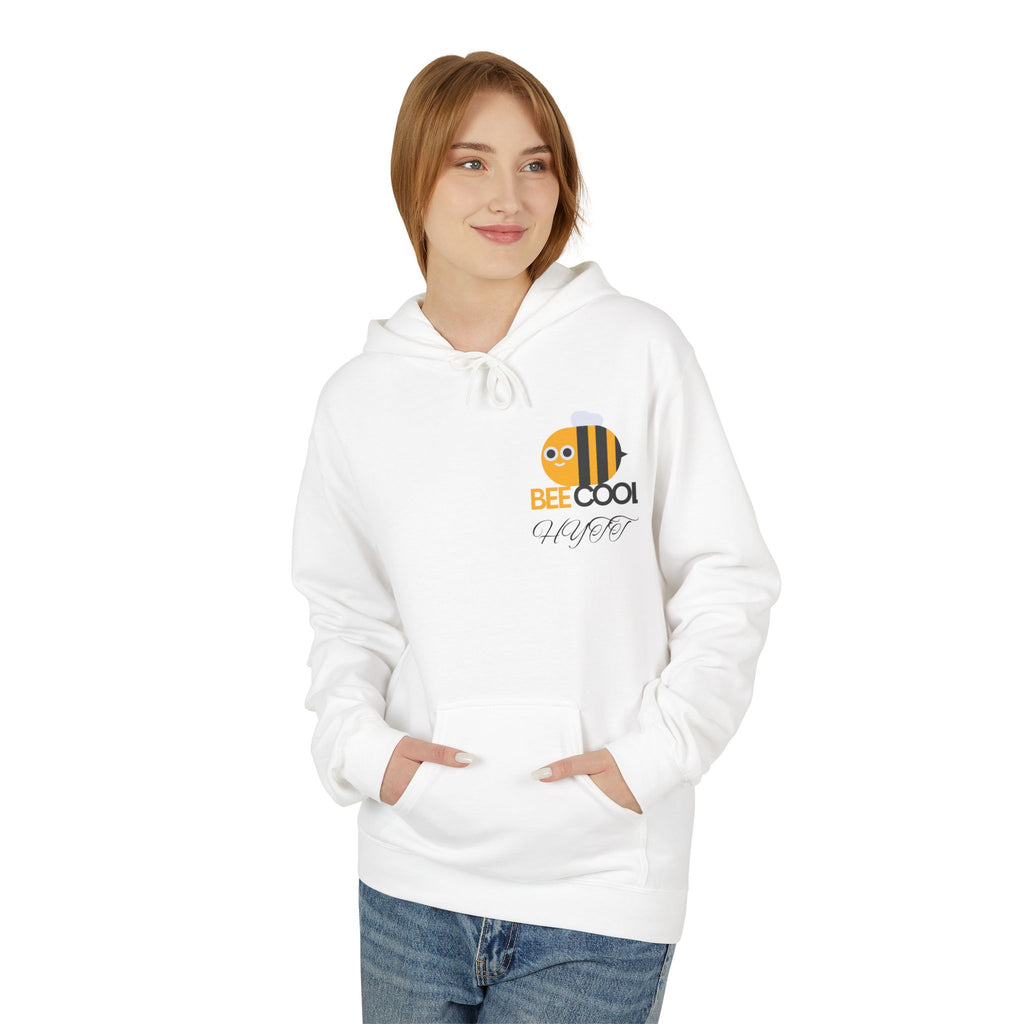 Bee Cool Galore Hoodie — Cute Bee Graphic Pullover