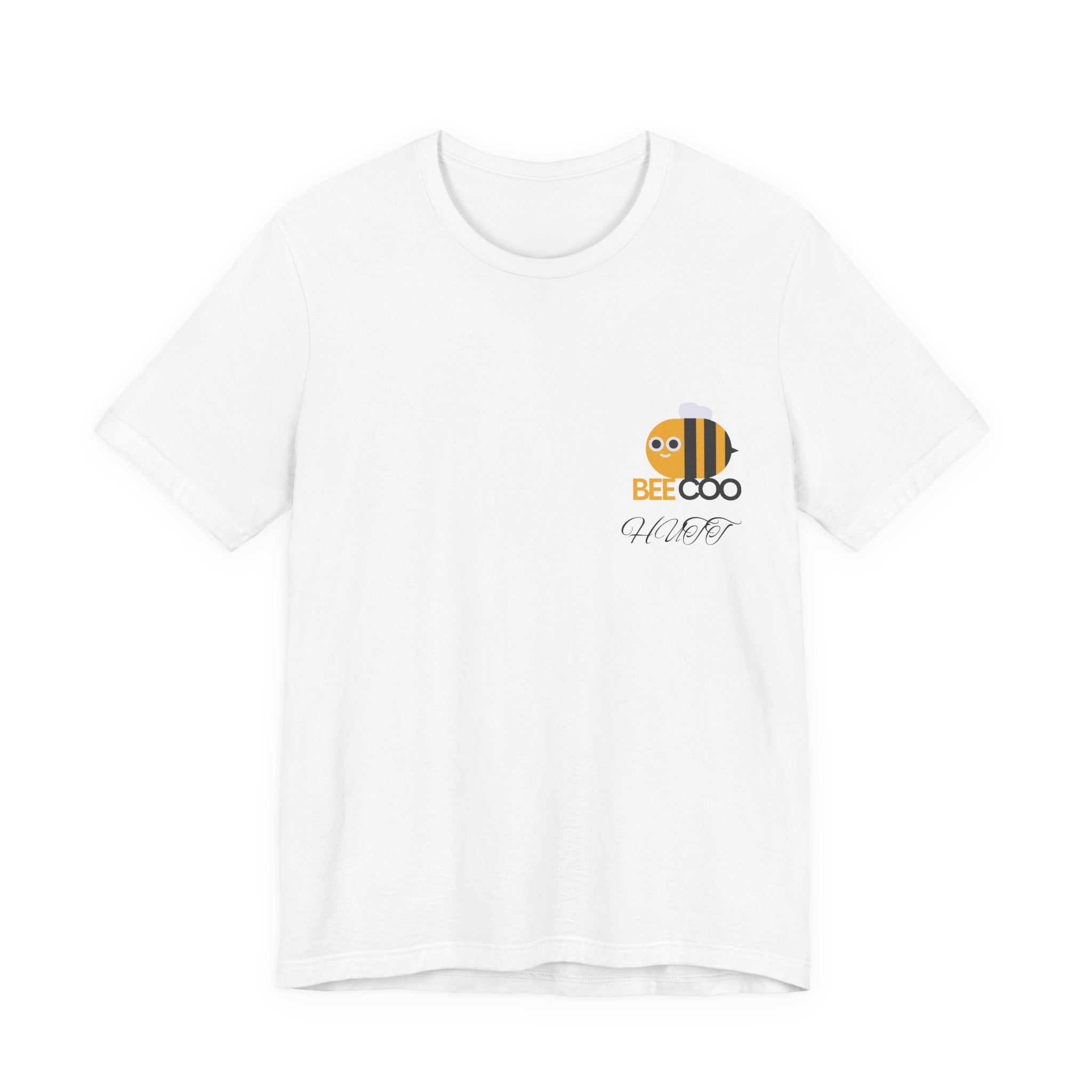 Bee Coo Cute Bee Pocket T-Shirt — Whimsical Bee Graphic Tee