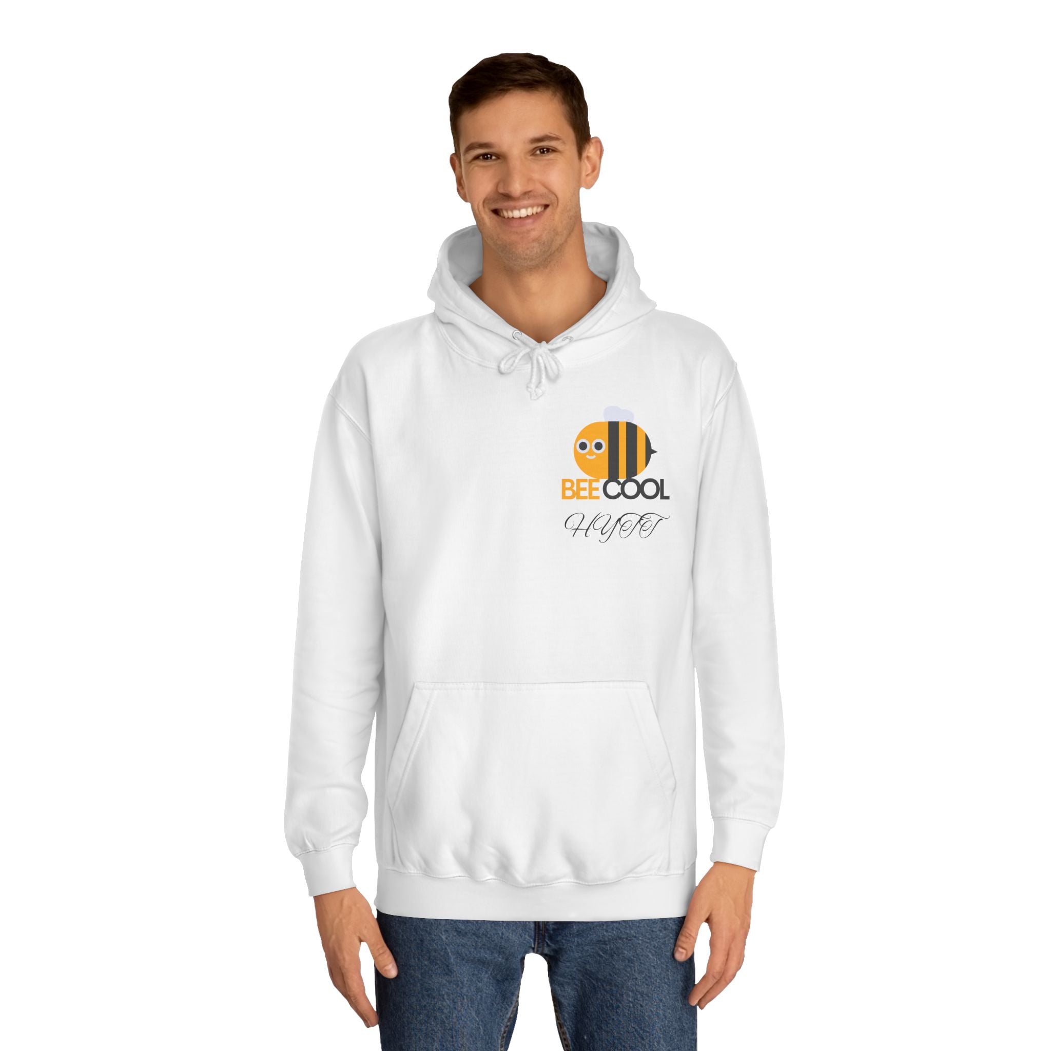 Bee Cool Hoodie — Cute Bee Graphic 'Bee Cool' Pullover