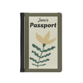 Personalized Floral Passport Cover – "Jane’s Passport" Travel Document Holder